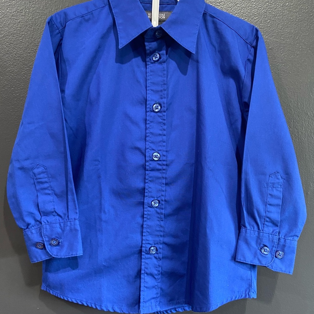 Kenneth Cole Reaction Royal Blue Shirt